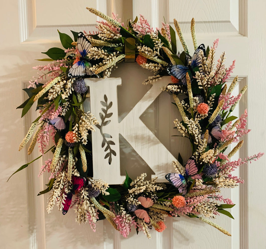 Butterflies Dreamer Grapevine Wreath