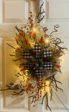 Load image into Gallery viewer, Christmas Swag Star with Lights
