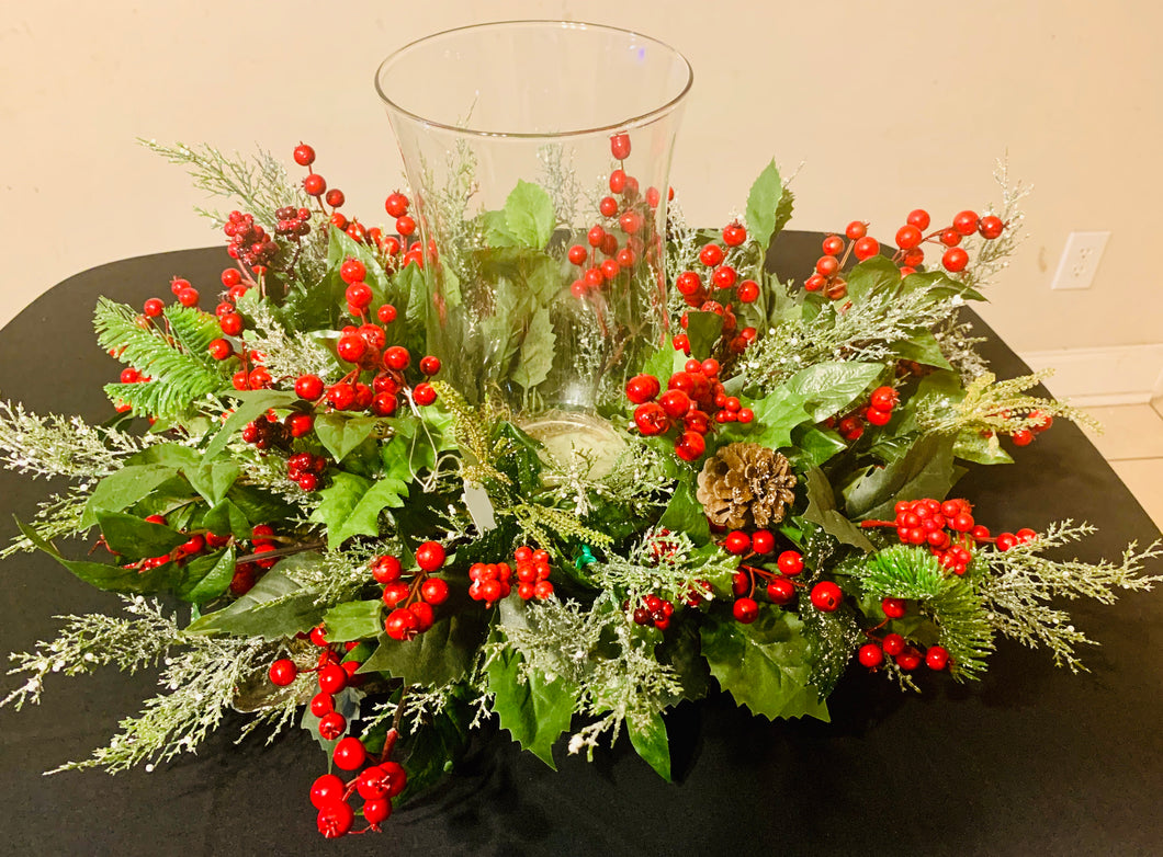 Table Arrangement - Blissful Berry (SOLD)