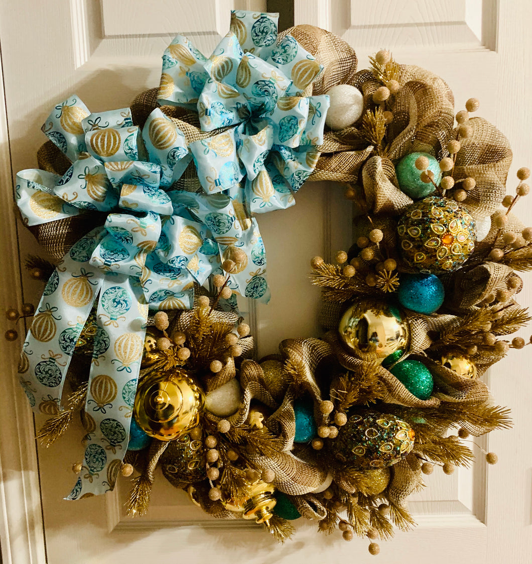 Christmas Wreath - Royal Faberge Christmas