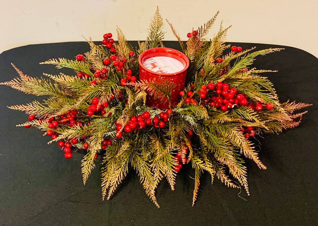 Table Arrangements - Red Pine Christmas