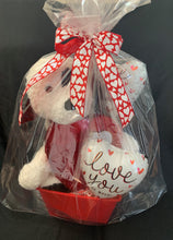 Load image into Gallery viewer, Gift Basket - Puppy Dog Valentine
