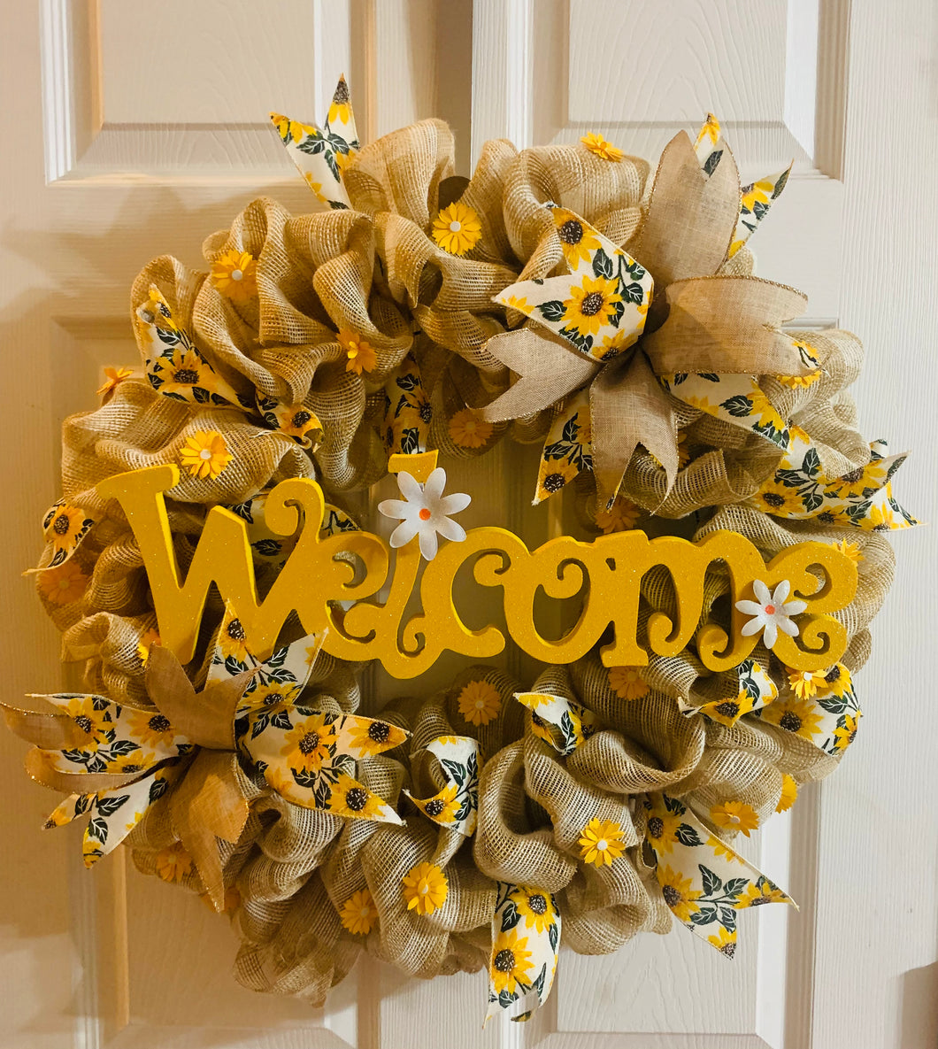 Sunflower Wreath