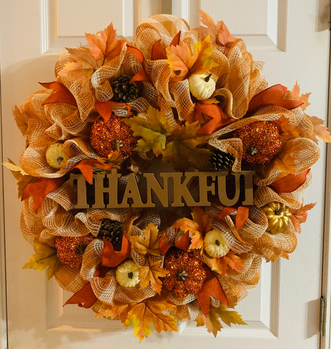 Thankful Harvest Wreath 2